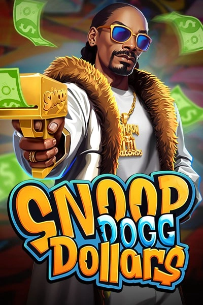 Snoop Dogg Dollars slot game with Snoop Dogg holding money